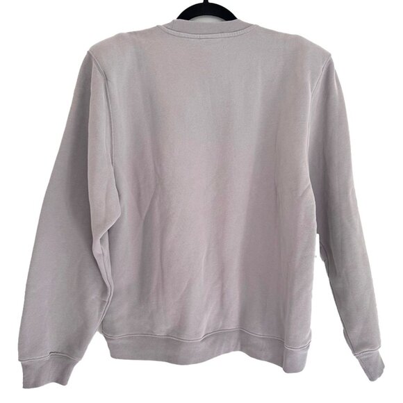 Aritzia Sweatfleece Boyfriend Shoulder Pad Sweatshirt - Gray - Picture 3 of 5